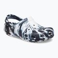 Detské šľapky Crocs Classic Marbled Clog Kids black/white 9