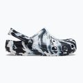 Detské šľapky Crocs Classic Marbled Clog Kids black/white 10