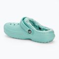 Šľapky detské ,sandále, Crocs Classic Lined pure water 4