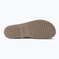 Dámske sandále Crocs Brooklyn Met Low Wedge metal champagne 5