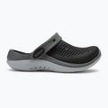 Detské šľapky Crocs LiteRide 360 Clog Kids black/slate grey 3