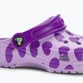 Detské dreváky Crocs Classic Easy Icon Clog levanduľová 8