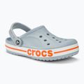 Žabky Crocs Bayaband Clog blue grey/orange