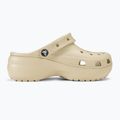 Dámske šľapky Crocs Classic Platform Clog bone 3