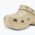 Dámske šľapky Crocs Classic Platform Clog bone 8