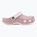 Detské žabky Crocs Classic Glitter Clog white/rainbow 3