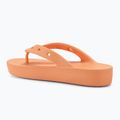 Dámske žabky Crocs Classic Platform papaya 3