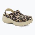 Šľapky dámske ,sandále, Crocs Classic Platform Animal Remix bone/leopard 2