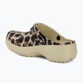 Šľapky dámske ,sandále, Crocs Classic Platform Animal Remix bone/leopard 4