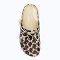 Šľapky dámske ,sandále, Crocs Classic Platform Animal Remix bone/leopard 6