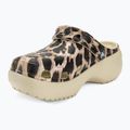 Šľapky dámske ,sandále, Crocs Classic Platform Animal Remix bone/leopard 8