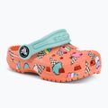 Detské žabky Crocs Classic Pool Party Clog T orange 207846-83E