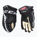 Hokejové rukavice CCM JetSpeed FT4 SR black/white 2