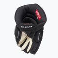 Hokejové rukavice CCM FT485 SR black/white 4