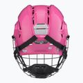 Detská hokejová prilba CCM Tacks 70 Combo JR pink 4