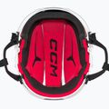 CCM Tacks 70 Combo juniorská hokejová prilba biela 4109872 12