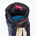 Hokejové rukavice CCM JetSpeed FT6 Pro SR navy/white 4