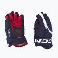 Detské hokejové rukavice CCM Next JR navy/white