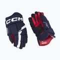 Detské hokejové rukavice CCM Next JR navy/white 2