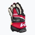 Hokejové rukavice CCM Tacks XF Pro SR black/red/white 3