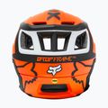Cyklistická prilba FOX Dropframe Pro Dvide oranžová a čierna 29396 11