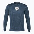 Pánske cyklistické tričko s dlhým rukávom Fox Racing Ranger Tru Dri dark vintage blue