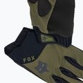 Pánske cyklistické rukavice Fox Racing Defend Wind Offroad olivové zelené 6
