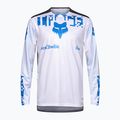 Pánske cyklistické tričko s dlhým rukávom Fox Racing Ranger Digi Image white 9
