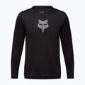 Detské cyklistické tričko s dlhým rukávom Fox Racing Ranger Fox Head Jr black
