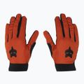 Pánske cyklistické rukavice Fox Racing Ranger sedlo hnedé 2
