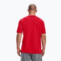 Under Armour Sportstyle Left Chest SS pánske tréningové tričko červená/čierna 2