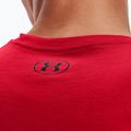 Under Armour Sportstyle Left Chest SS pánske tréningové tričko červená/čierna 3