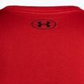 Under Armour Sportstyle Left Chest SS pánske tréningové tričko červená/čierna 7