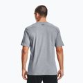 Pánske tréningové tričko Under Armour Sportstyle Left Chest SS steel light heather/black 2