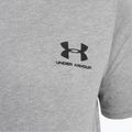 Pánske tréningové tričko Under Armour Sportstyle Left Chest SS steel light heather/black 6