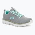 SKECHERS Graceful Twisted Fortune dámska tréningová obuv sivá/mint