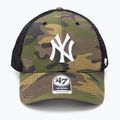 47 Značka MLB New York Yankees kamufláž baseballová čiapka Branson MVP camo/black 4