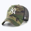 47 Značka MLB New York Yankees kamufláž baseballová čiapka Branson MVP camo/black 5