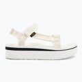 Dámske turistické sandále Teva Flatform Universal Mesh Print bright white 2
