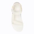 Dámske turistické sandále Teva Flatform Universal Mesh Print bright white 6
