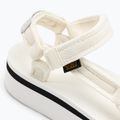 Dámske turistické sandále Teva Flatform Universal Mesh Print bright white 8