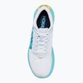 Dámske bežecké topánky HOKA Carbon X white/angel blue 5