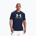 Under Armour UA Sportstyle Logo SS pánske tréningové tričko námornícka modrá 1329590 3