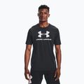 Under Armour UA Sportstyle Logo SS pánske tréningové tričko čierne 1329590