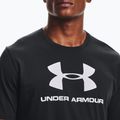 Under Armour UA Sportstyle Logo SS pánske tréningové tričko čierne 1329590 4