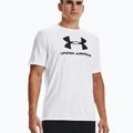 Under Armour Sportstyle Logo SS pánske tréningové tričko biele 1329590