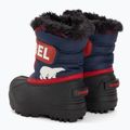 Detské snehové topánky Sorel Snow Commander nocturnal/sail red 3