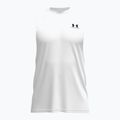 Pánske tréningové tričko Under Armour Left Chest Cut Off Tank white/black