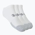 Under Armour Heatgear No Show športové ponožky 3 páry biele 1346755