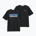 Pánske trekingové tričko Patagonia P-6 Logo Responsibili-Tee black 7
